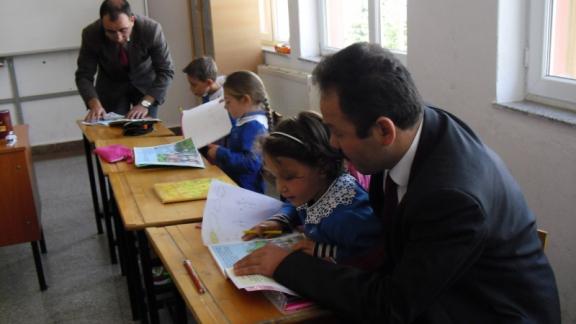  Köy Okulu İncelemelerine Hacı Mehmet Uçar Ortaokulu Ziyaret Edilerek Devam Edildi